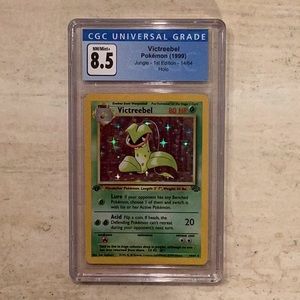 Victreebel 1st Edition 1999 Pokemon Jungle 14/64 Holo CGC 8.5 #14 TCG